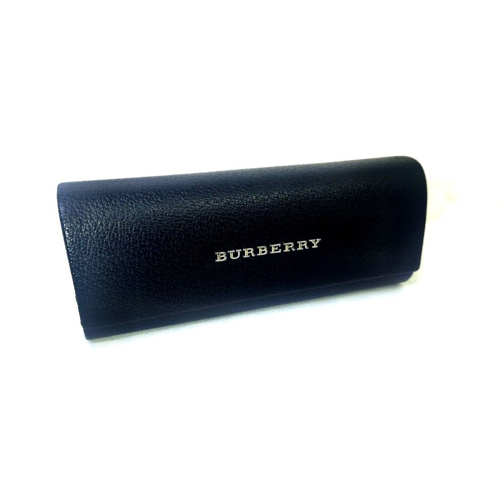 Burberry Eyeglasses Black  Hard Case Rectangle Magnetic Sunglasses EMPTY Unisex